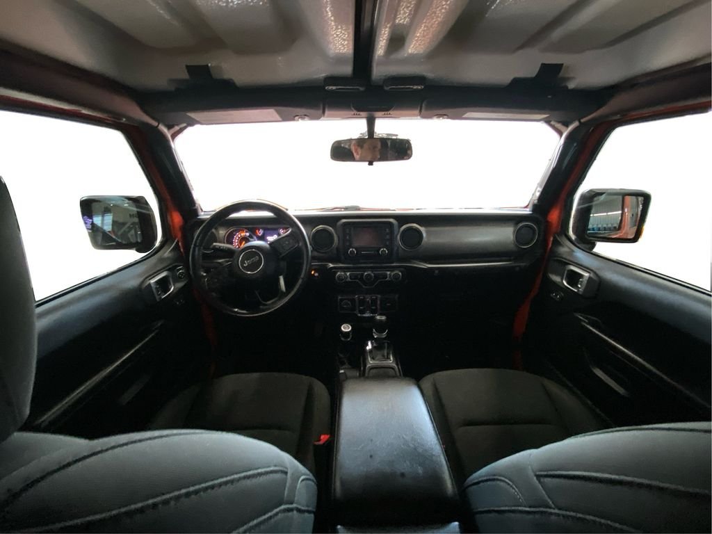 Used 2020 Orange Jeep Unlimited Sport S image 12