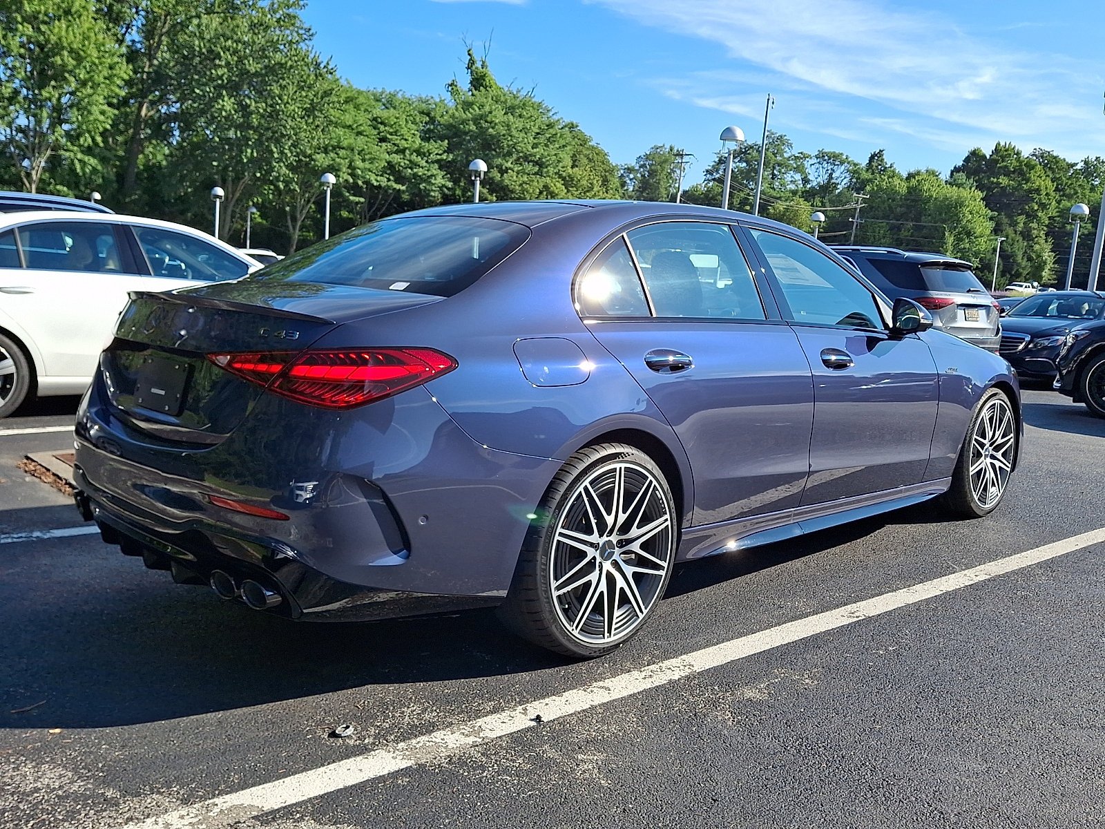 New 2026 Twilight Blue Metallic Mercedes-Benz AMG® C 43 4MATIC® Sedan image 27
