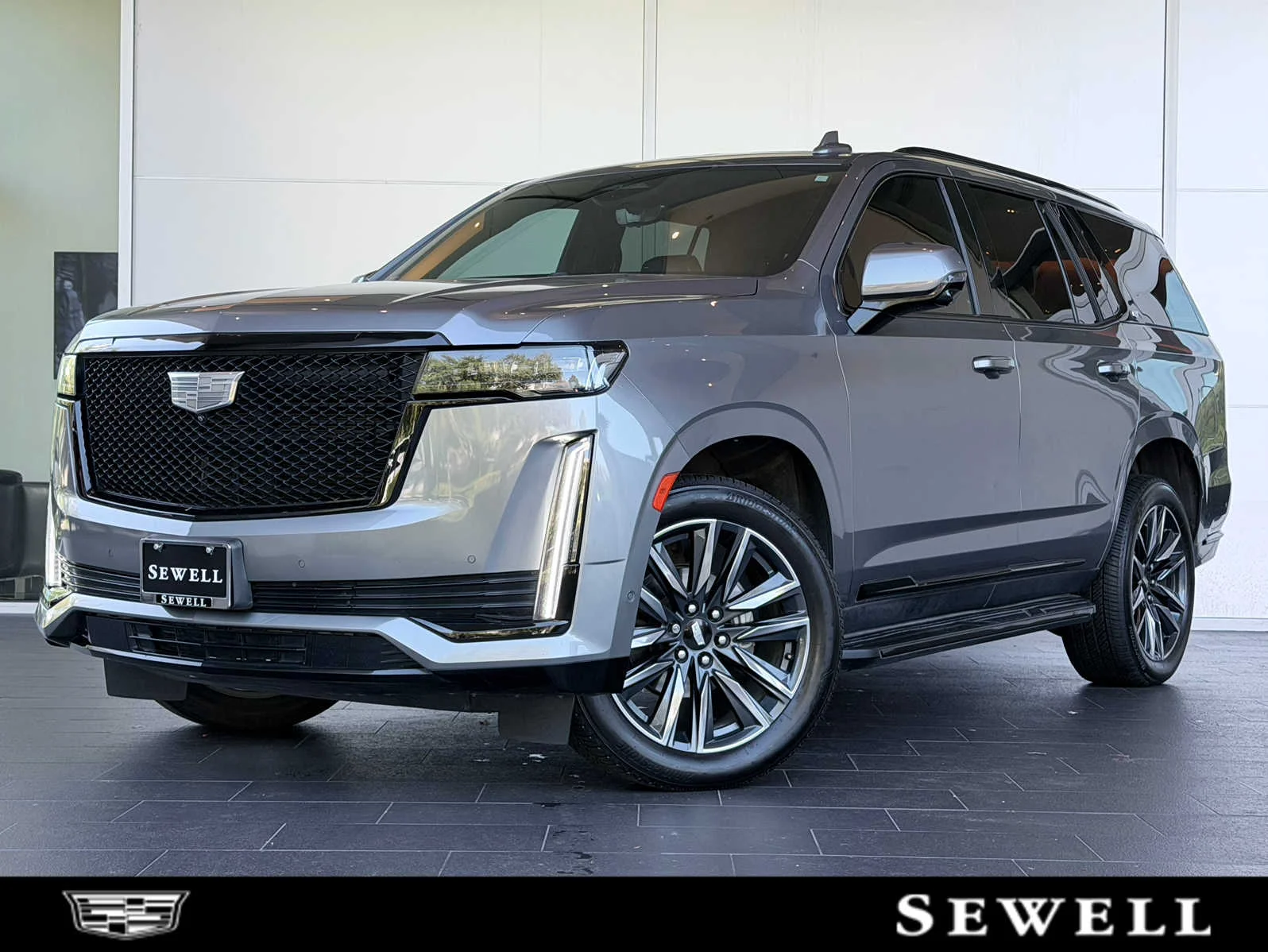 Used 2021 SATIN STEEL METALLIC Cadillac Sport image 1