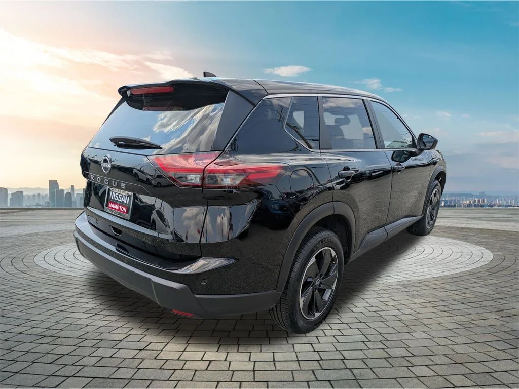 Certified Used 2025 Super Black Nissan SV image 5