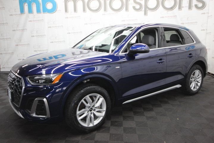 Used 2022 Blue Audi 45 S line Premium image 2
