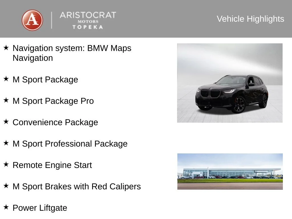 Certified Used 2026 Black Sapphire Metallic BMW 30 xDrive image 4
