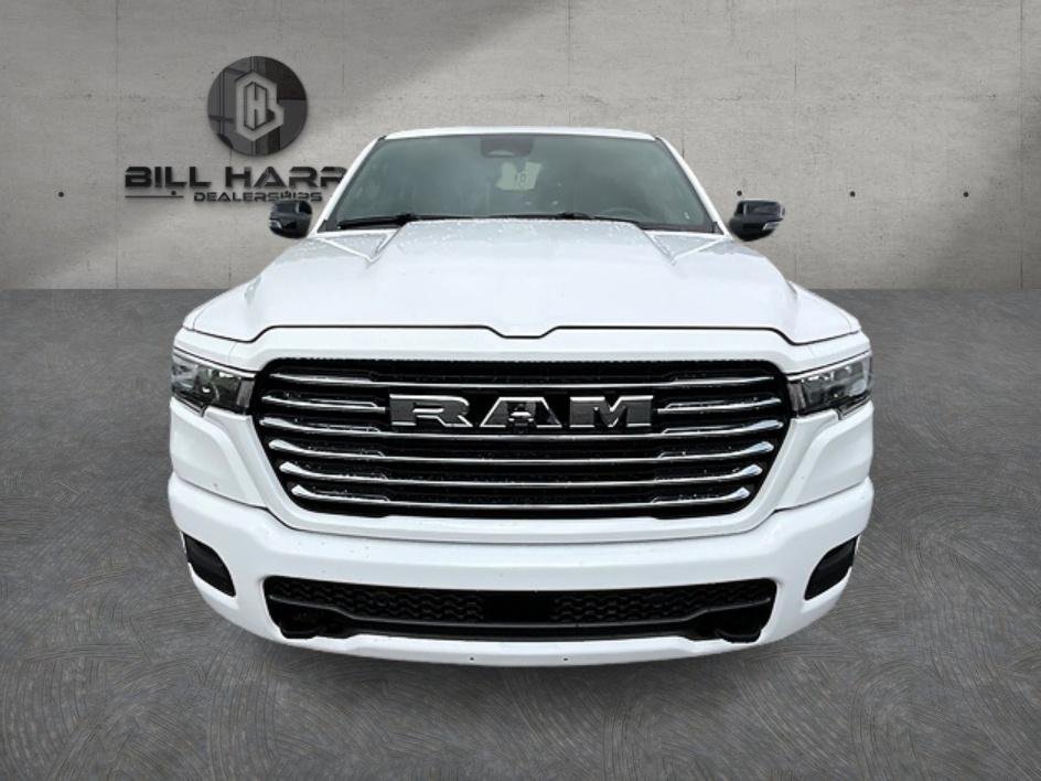 New 2026 Bright White Clear-Coat Exterior Paint RAM Laramie image 2