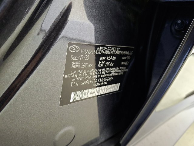 Certified Used 2021 Gray Hyundai SEL image 34