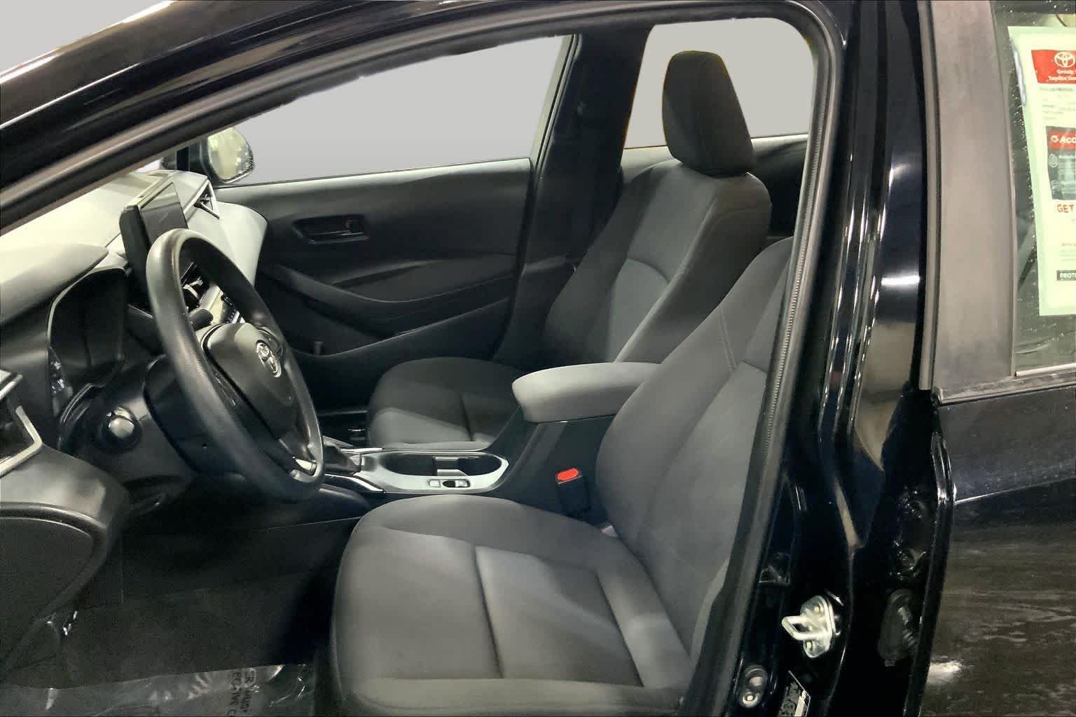 Used 2024 Midnight Black Metallic Toyota LE image 8