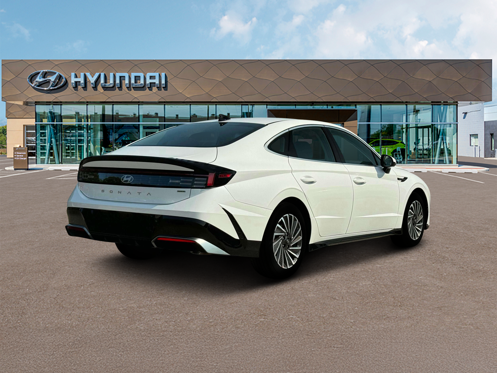 New 2025 White Hyundai SEL image 7