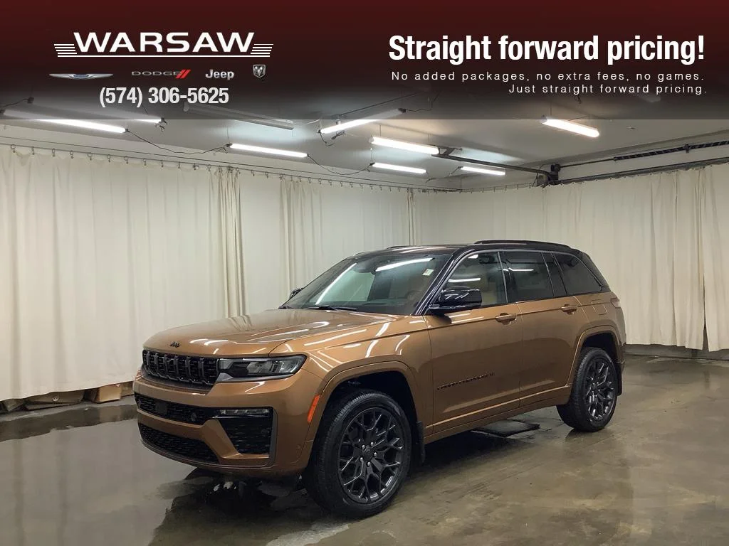 New 2026 Copper Shino Metallic Clear-Coat Exterior Paint Jeep Summit image 1