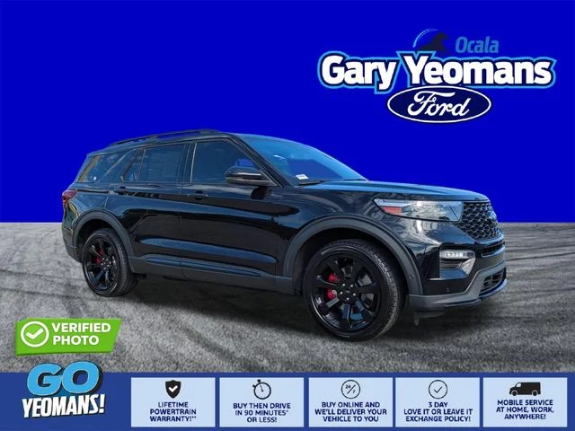 Certified Used 2021 Agate Black Metallic Ford ST image 1
