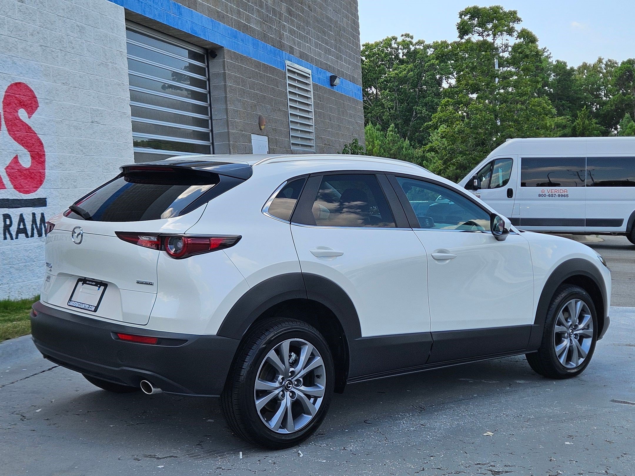 Used 2025 Snowflake White Pearl Mica Mazda 2.5 S Preferred Package image 7