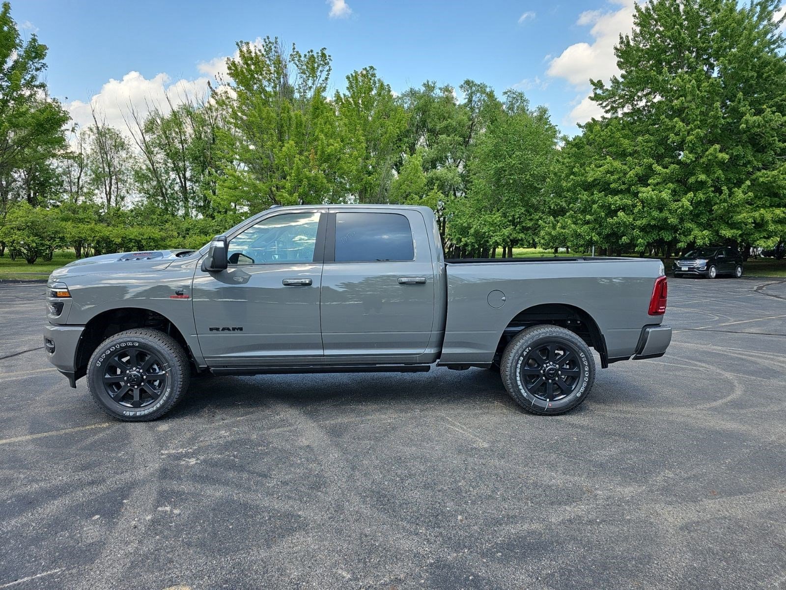 New 2026 Ceramic Gray Clearcoat Ram Laramie image 2