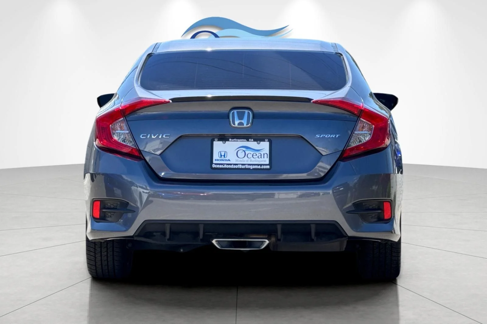 Used 2021 Modern Steel Metallic Honda Sport image 5