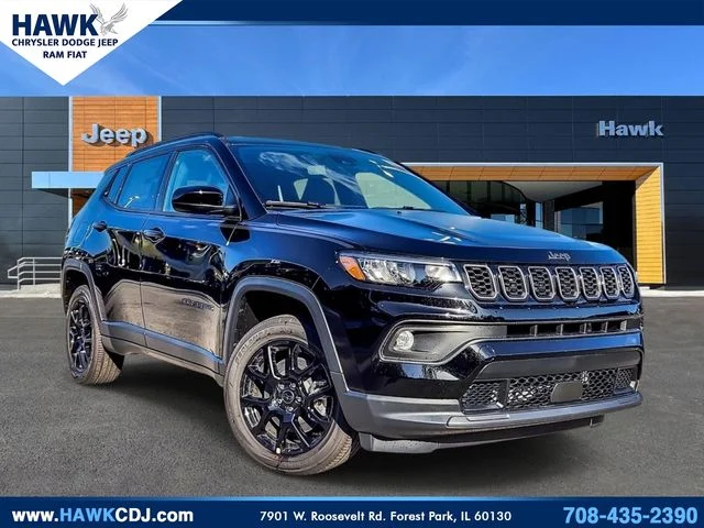 New 2026 Diamond Black Crystal Pearl-Coat Exterior Paint Jeep Latitude image 1