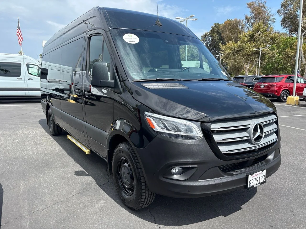 Certified Used 2022 Black Mercedes-Benz Passenger 170 WB High Roof Premium Plus Package image 3