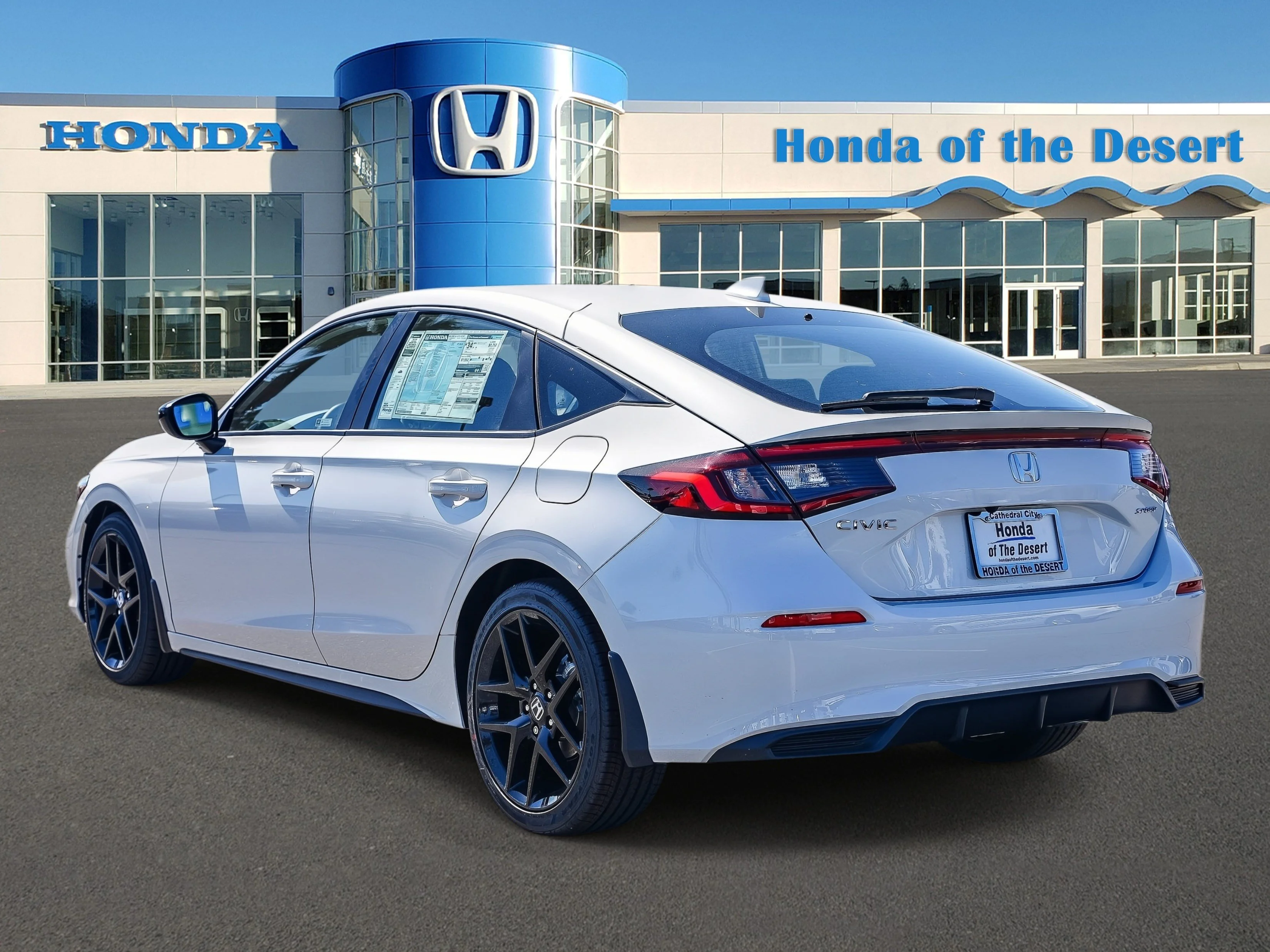 New 2026 Platinum White Pearl Honda Sport image 4