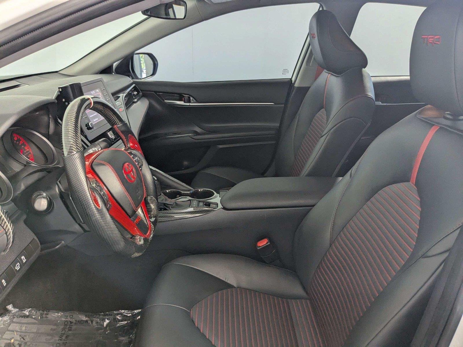 Used 2024 Wind Chill Pearl w/Midnight Black Metallic Roof Toyota TRD image 8