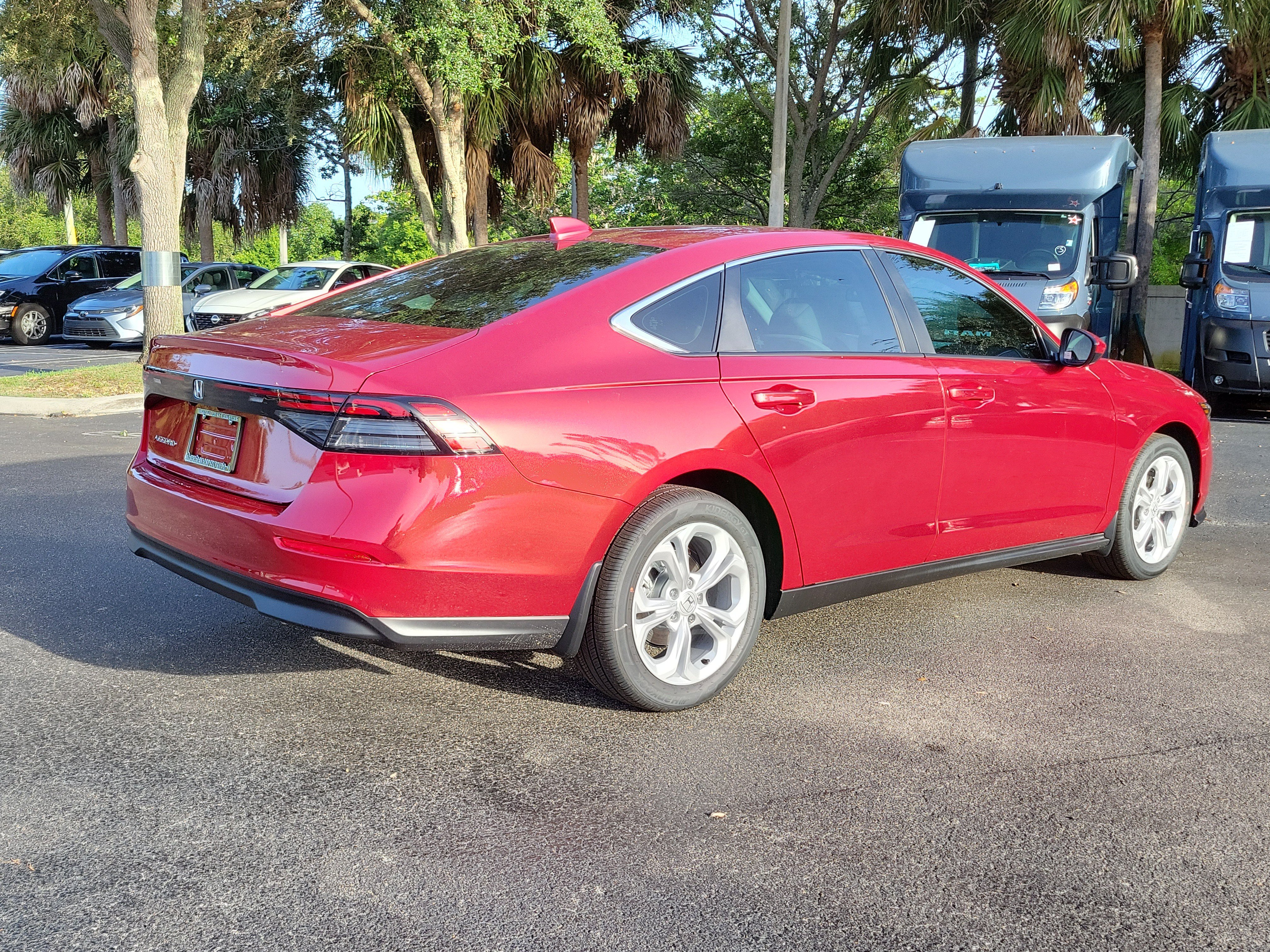 New 2026 Radiant Red Metallic Honda LX image 6