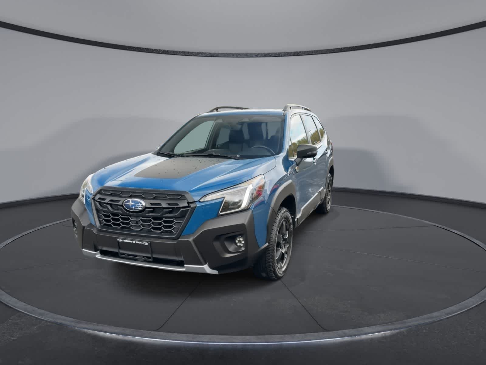 Used 2022 Geyser Blue Subaru Wilderness image 3