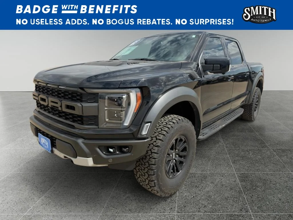 Certified Used 2023 Agate Black Metallic Ford Raptor image 8