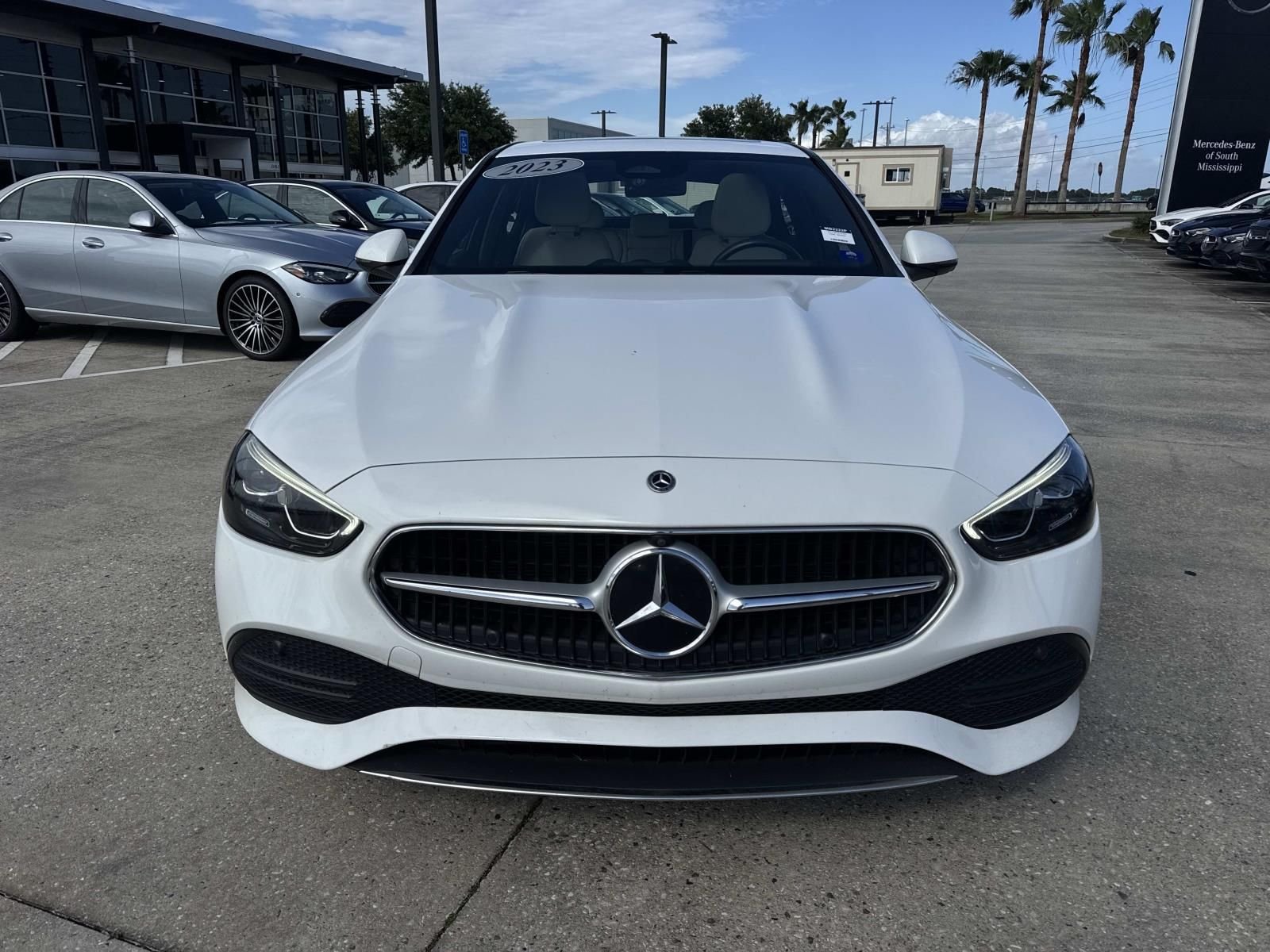 Certified Used 2023 White Mercedes-Benz C 300 image 2