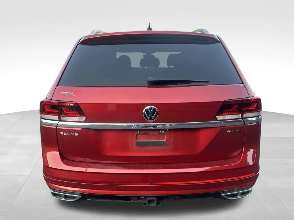 Used 2023 Blue Volkswagen 3.6L V6 SEL Premium R-Line image 4