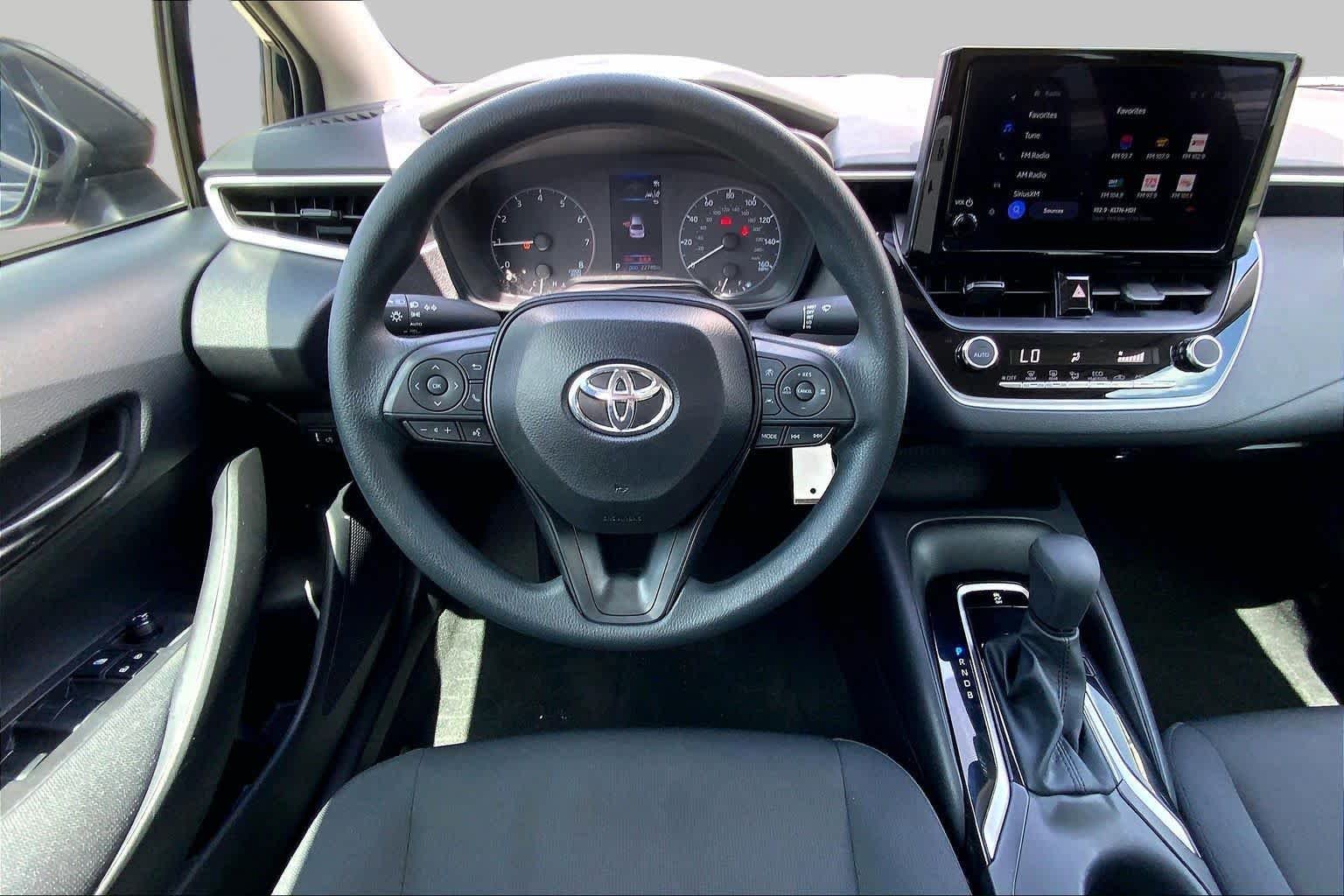 Used 2025 Midnight Black Metallic Toyota LE image 6