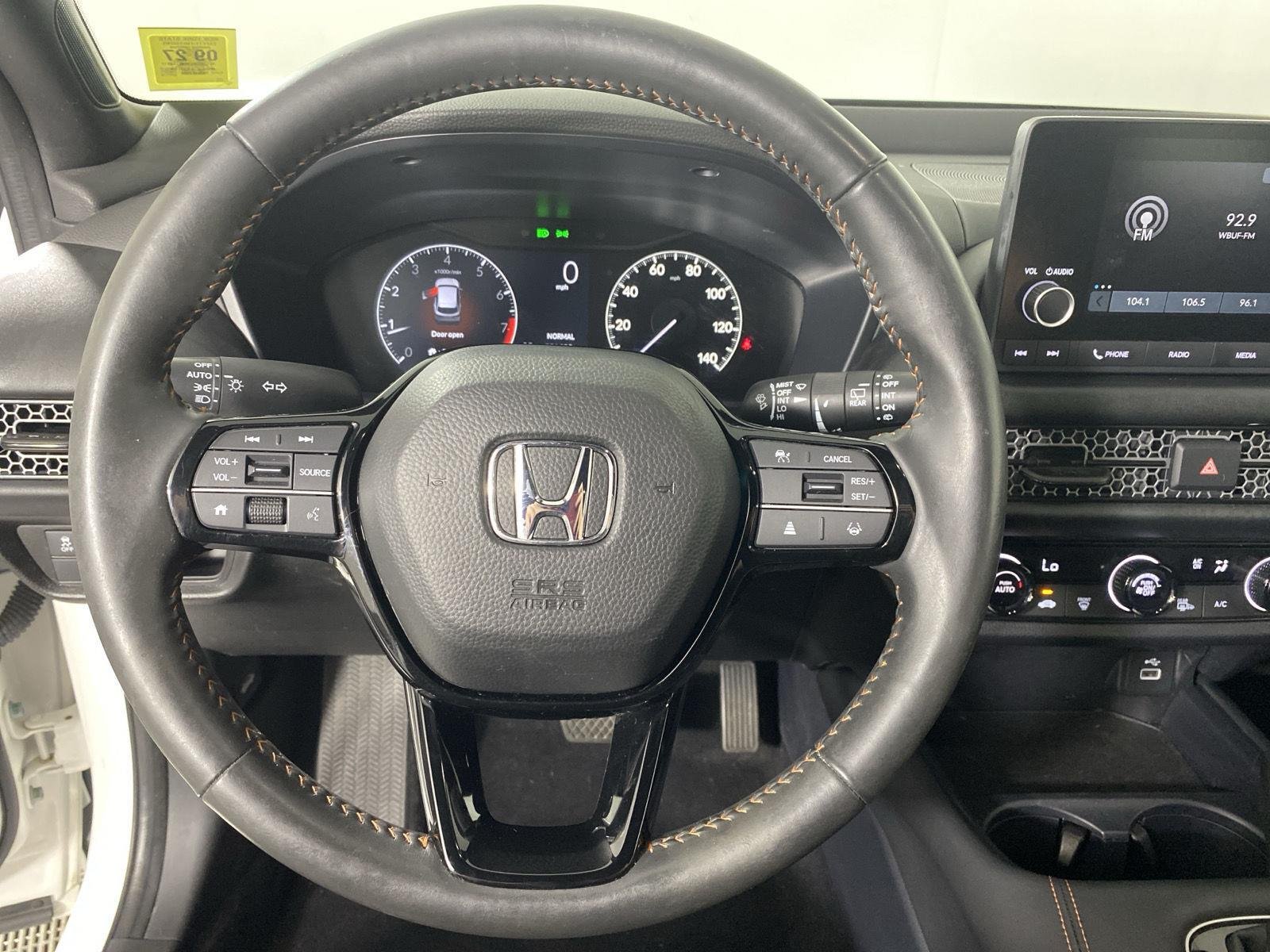 Used 2024 Platinum White Pearl Honda Sport image 13