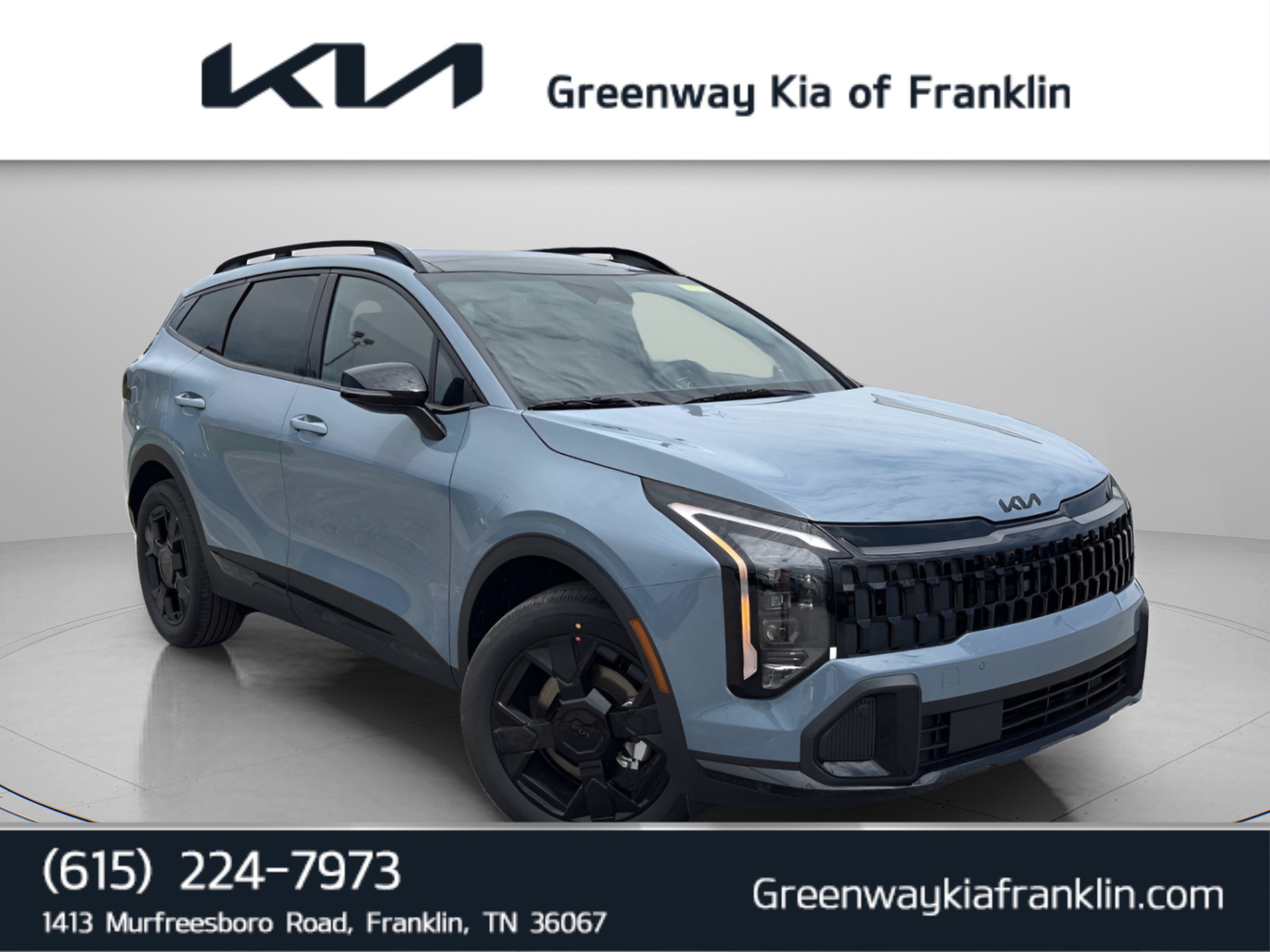 New 2027 Heritage Blue Kia X-Line image 1