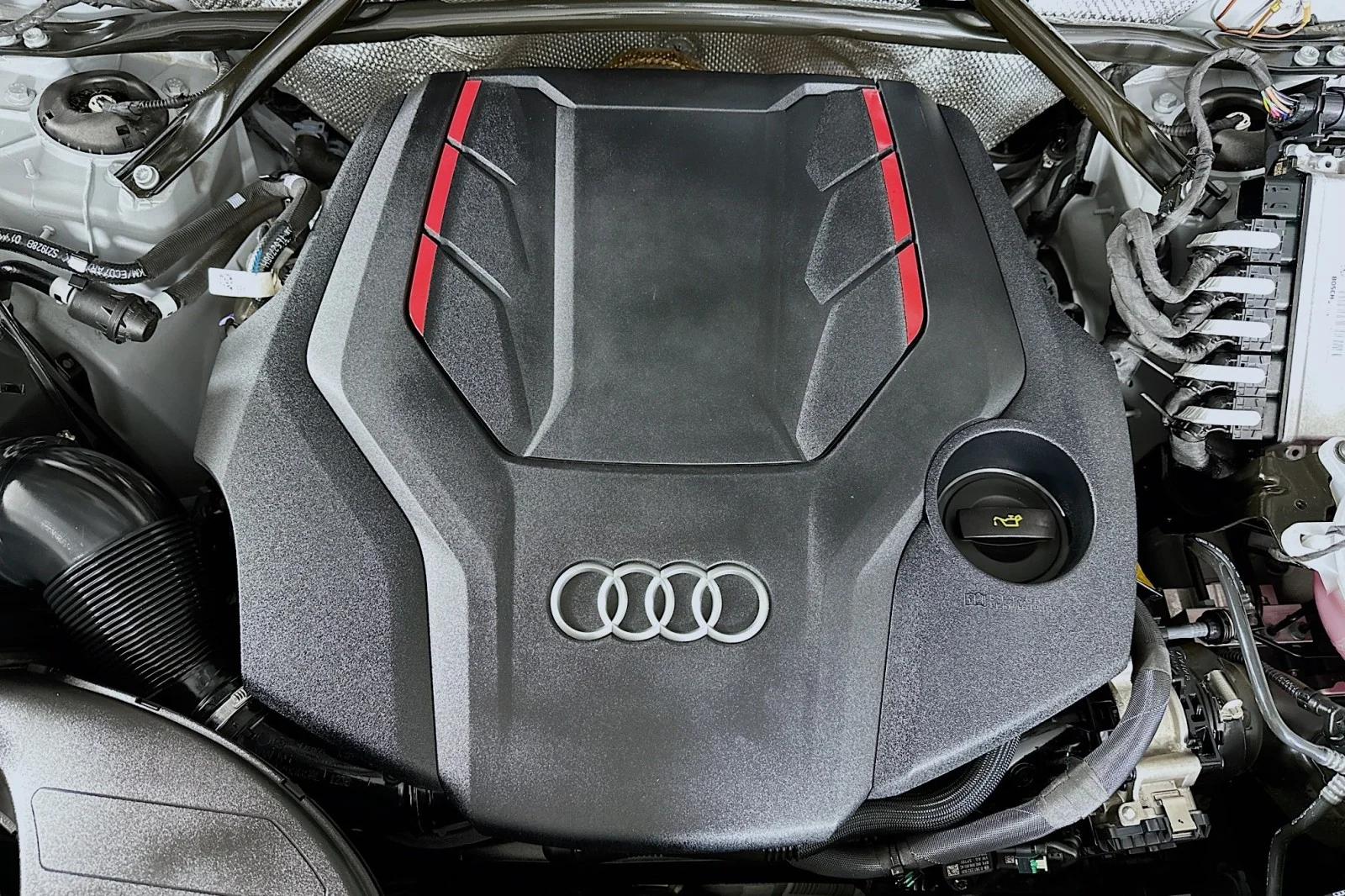 Used 2023 Chronos Gray Metallic Audi Premium Plus image 13