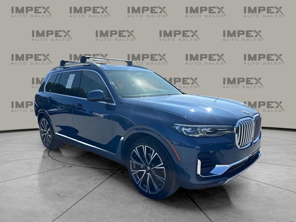 Used 2021 Blue BMW xDrive40i image 7