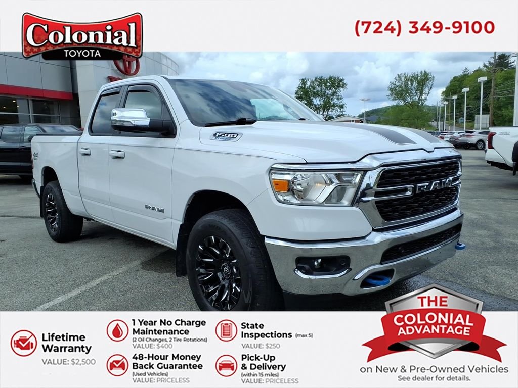 2022 RAM 1500 Big Horn/Lone Star 4x4 Quad Cab 6'4's photo