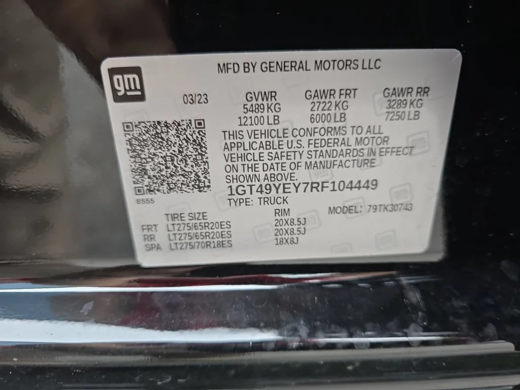 Certified Used 2024 Onyx Black GMC Denali Ultimate image 37