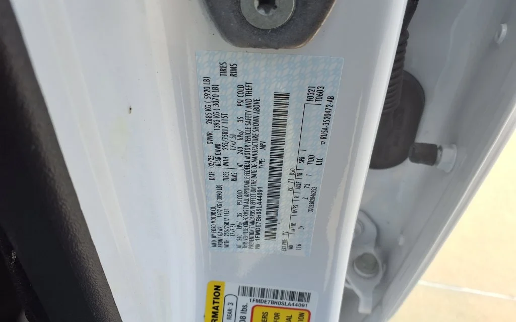 Used 2025 White Ford Big Bend image 33