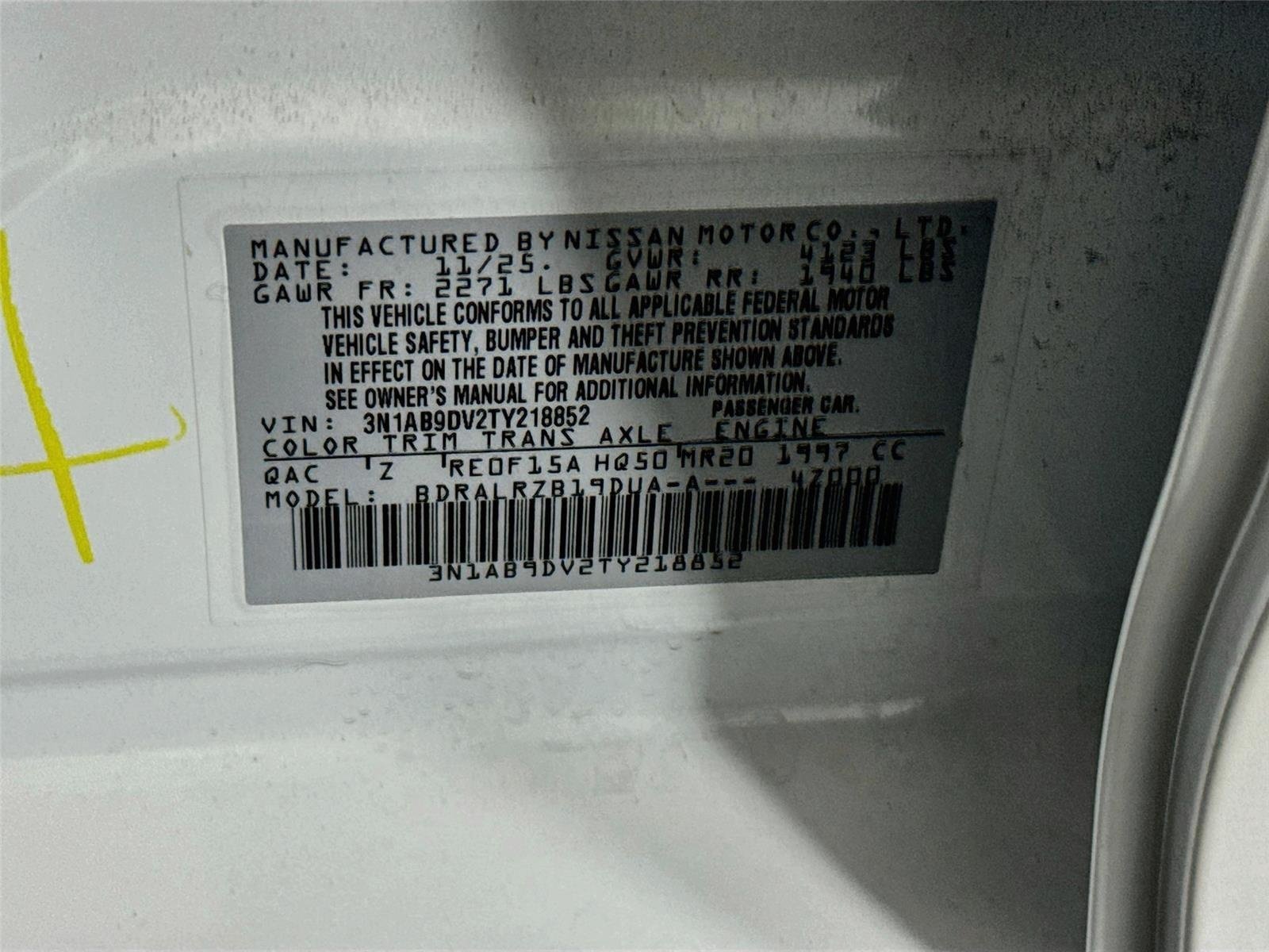 Used 2026 Aspen White Tricoat Nissan SR image 30