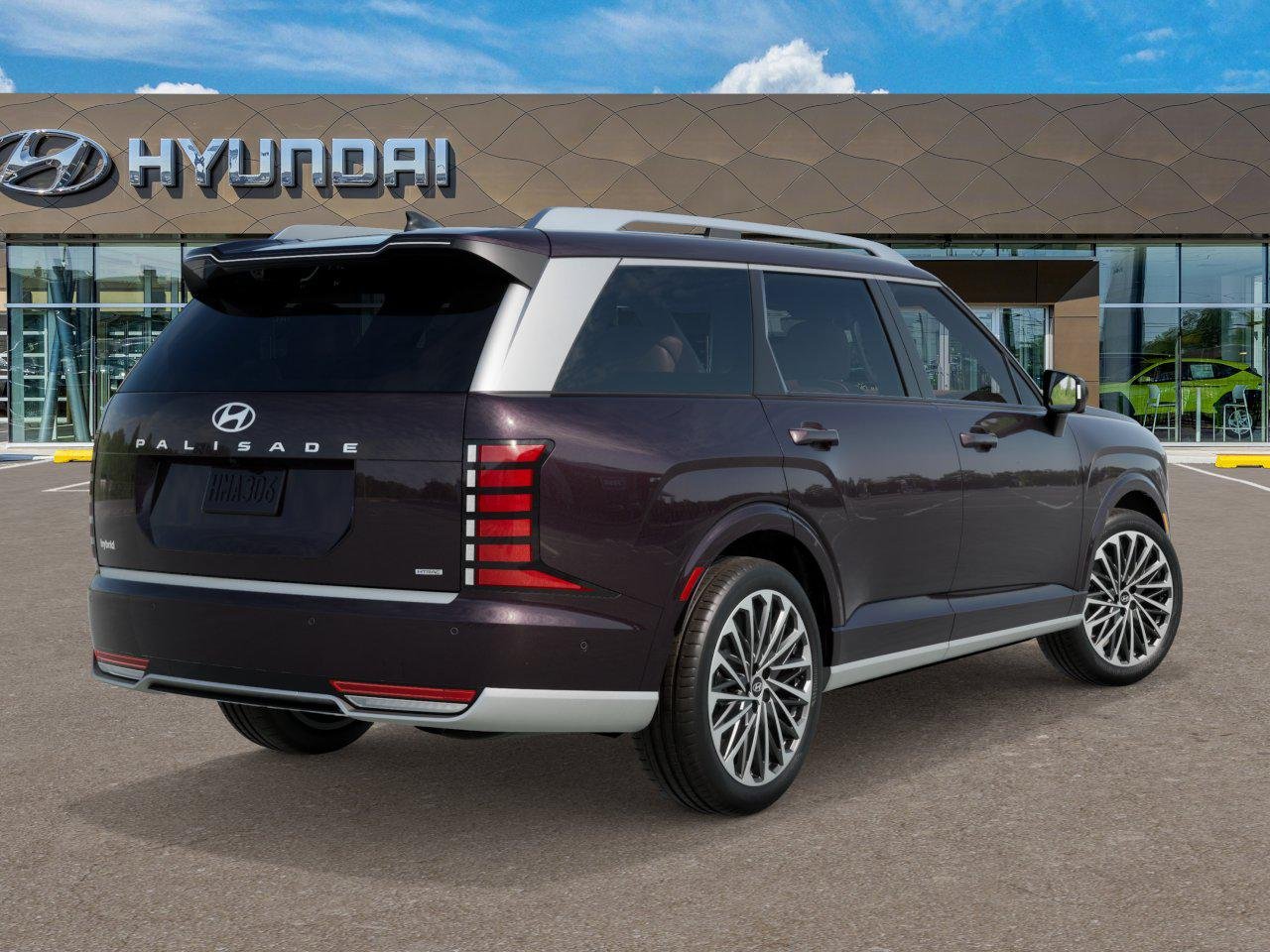 New 2027 Galaxy Maroon Pearl Hyundai Calligraphy image 4