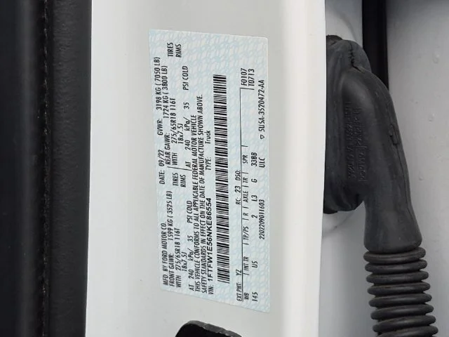 Used 2022 White Ford XLT image 38