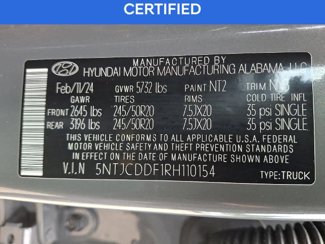 Used 2024 Gray Hyundai NIGHT image 27
