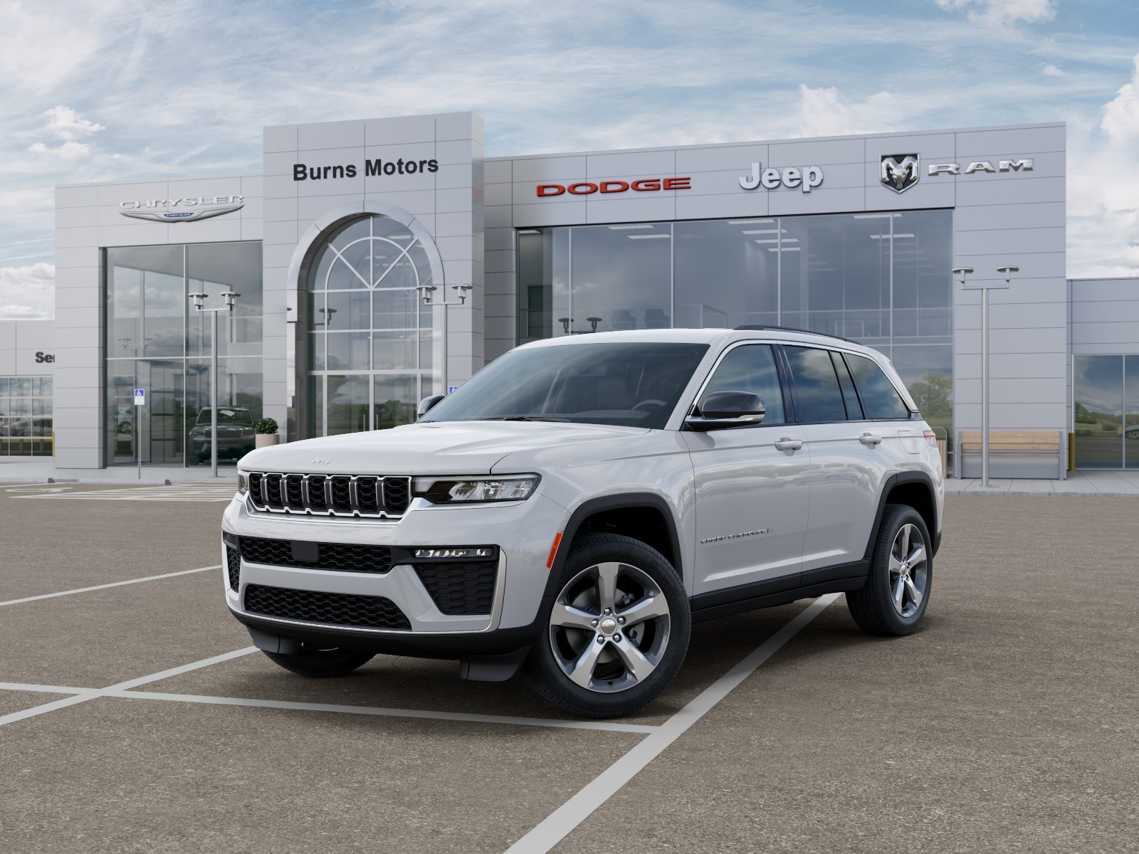 New 2026 Bright White Clear-Coat Exterior Paint Jeep Limited image 27