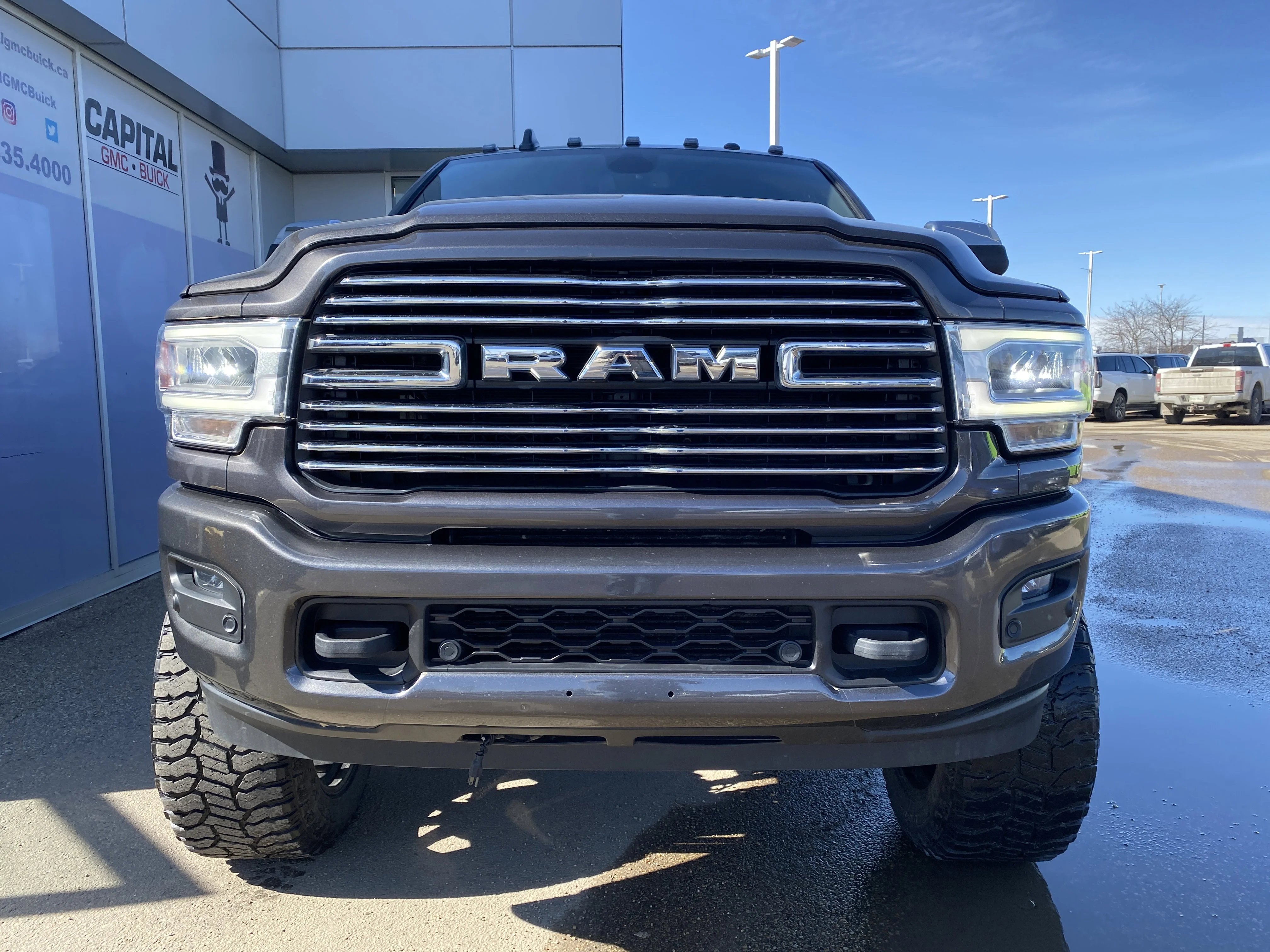 Certified Used 2022 Gray Ram Laramie * LIFTED * WHEELS AND TIRES * image 7