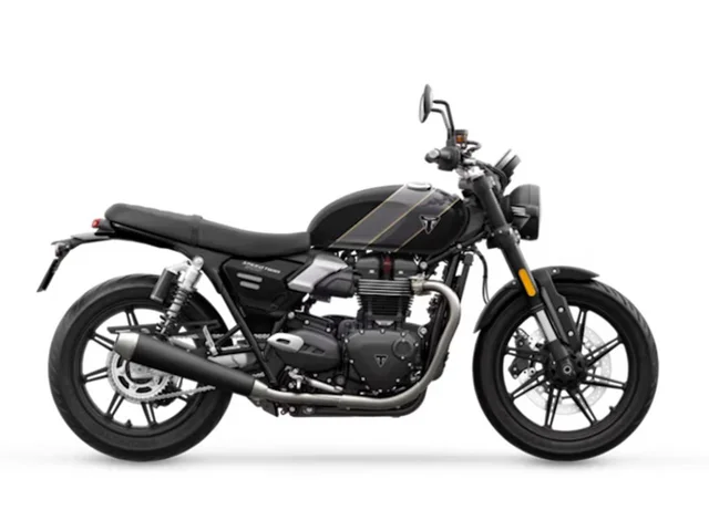 2025 Triumph Speed Twin 900 Phantom Black/Aurum Gold 
