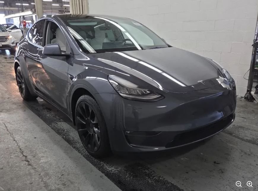 Used 2021 Gray Tesla Long Range image 4