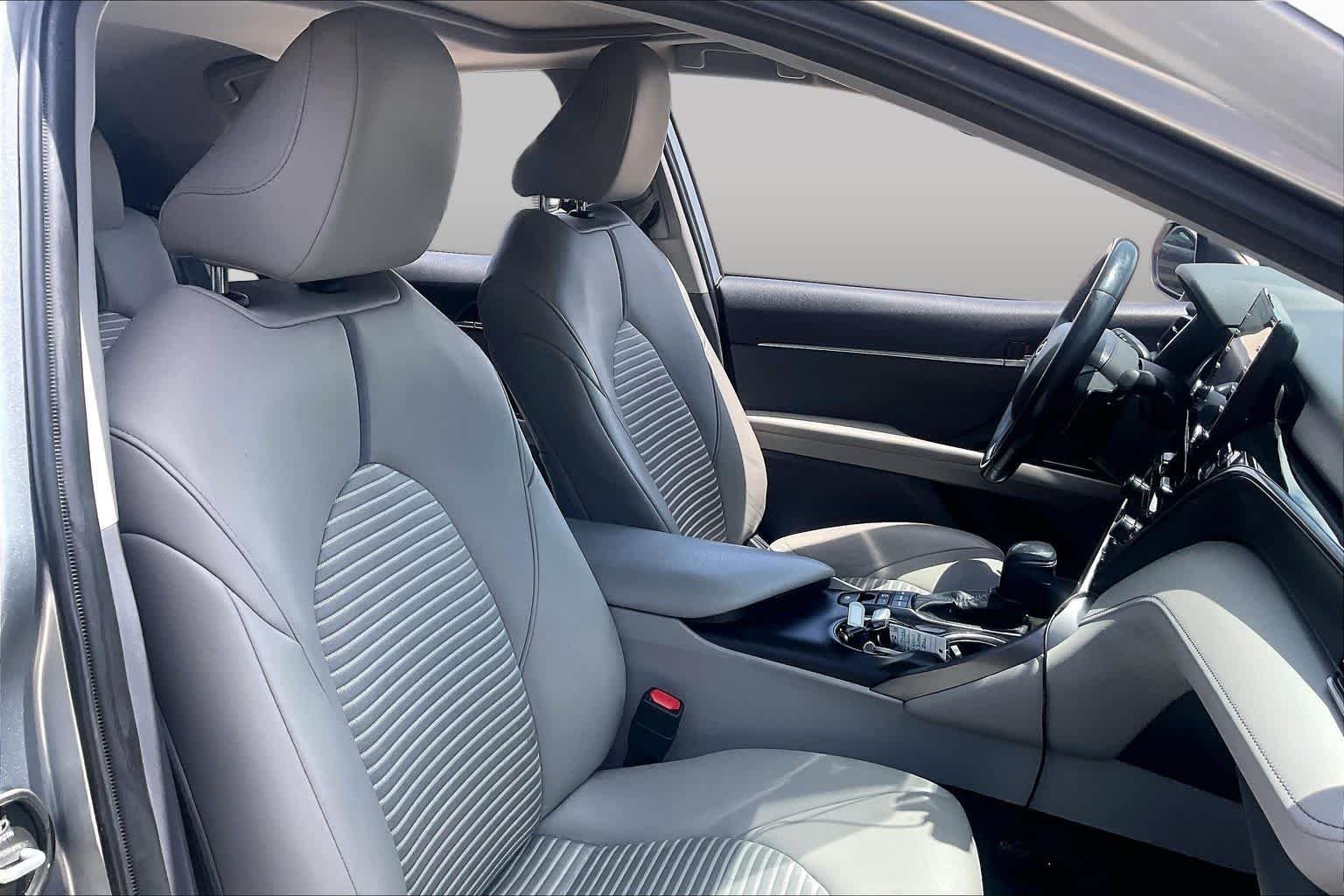 Used 2022 Celestial Silver Metallic Toyota Hybrid SE image 9