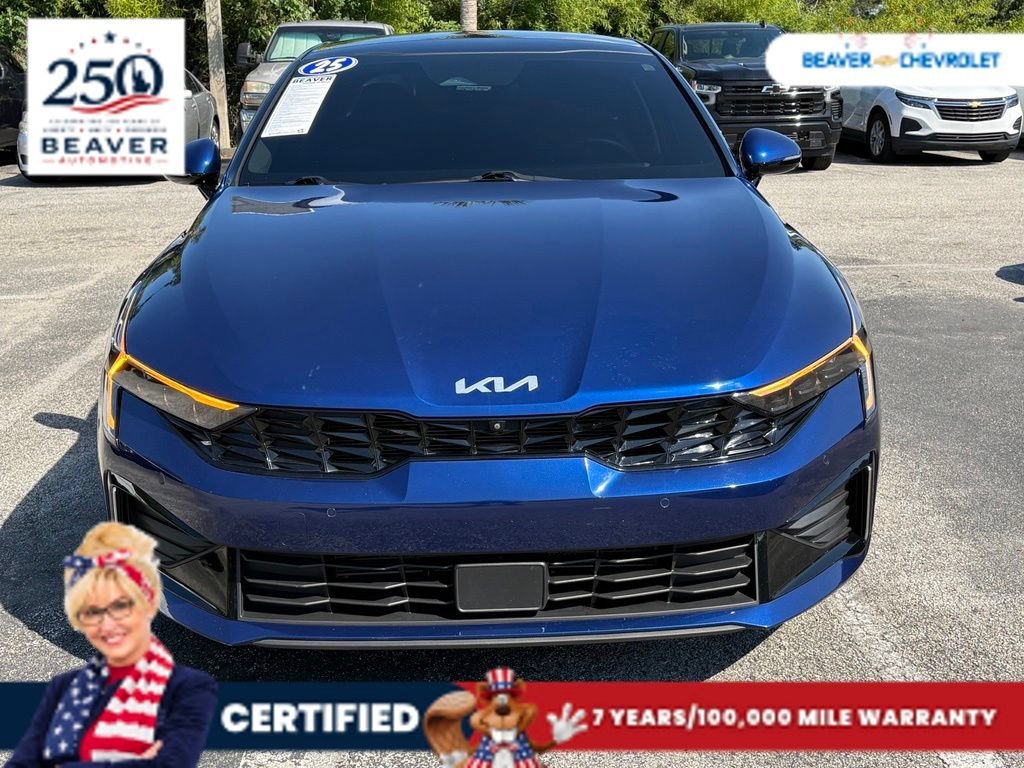 Used 2025 Blue Kia EX image 3