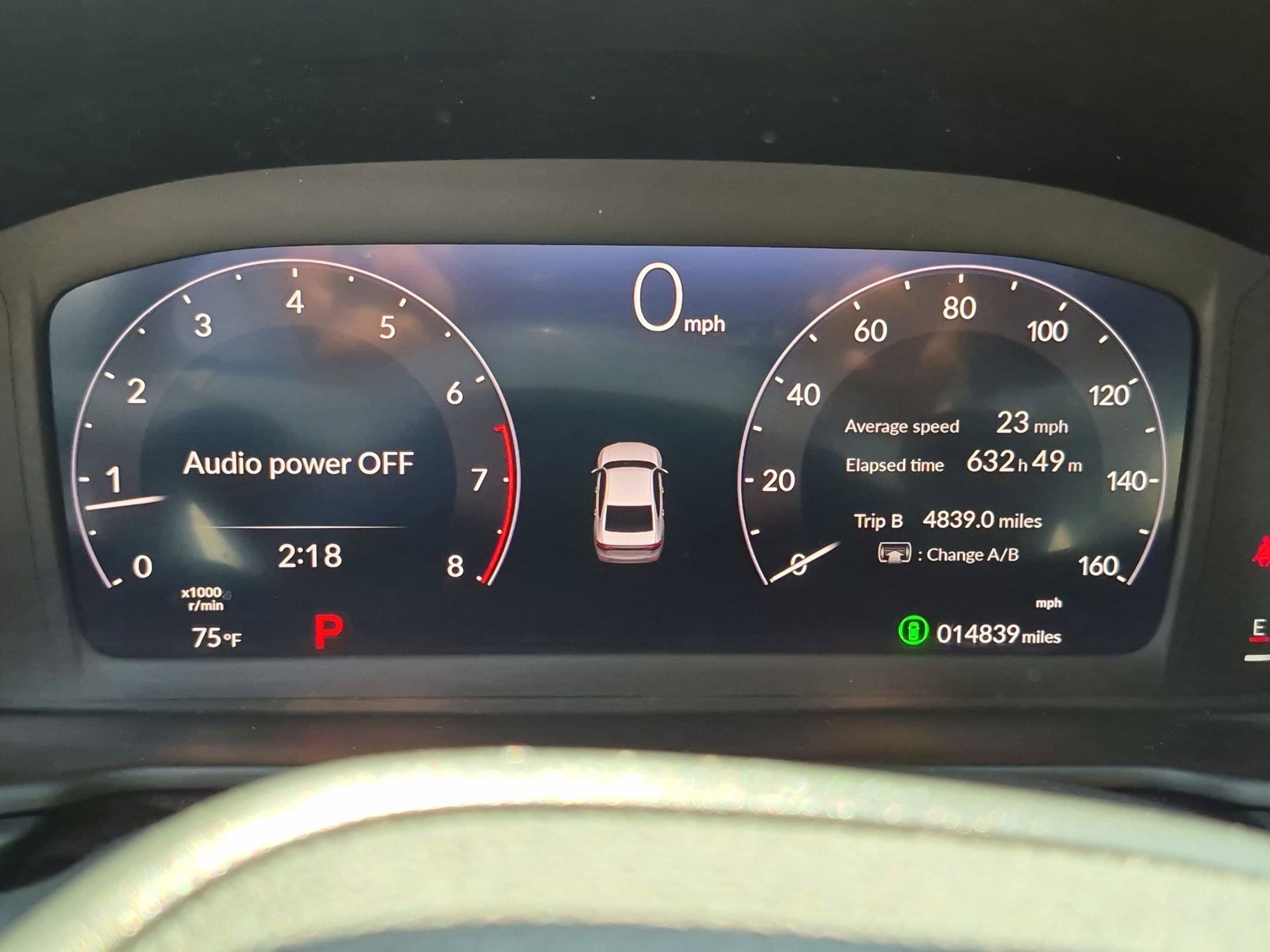 Used 2024 Gray Metallic Honda EX image 15