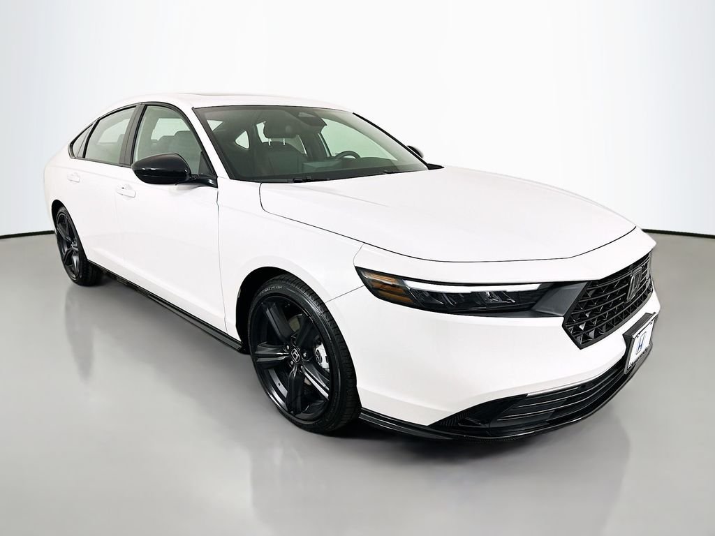 New 2026 Platinum White Pearl Honda Sport-L Hybrid image 3