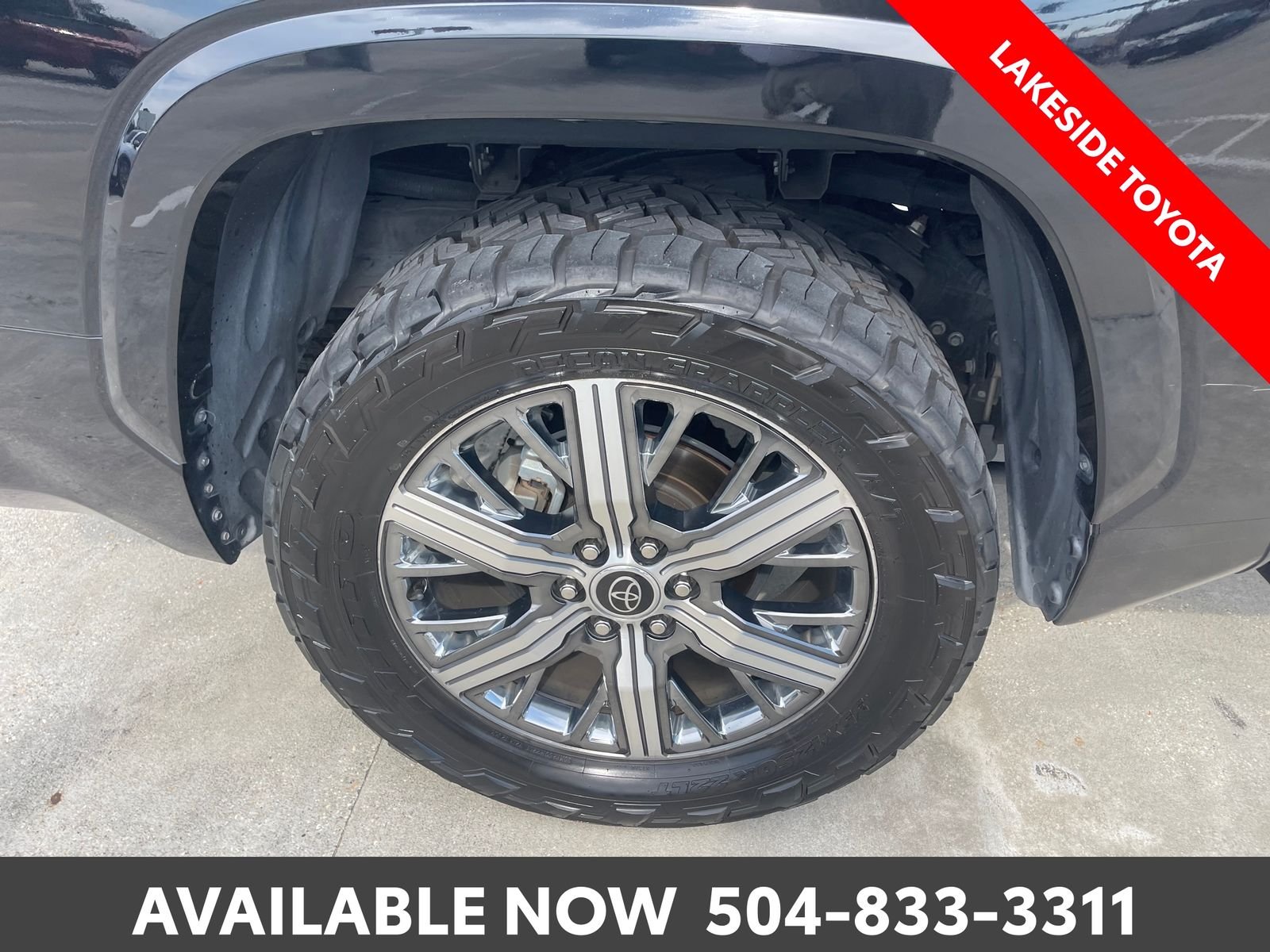 Used 2023 Black Toyota Capstone image 11