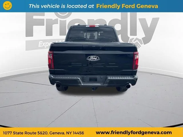 Used 2025 Agate Black Metallic Ford XLT image 6