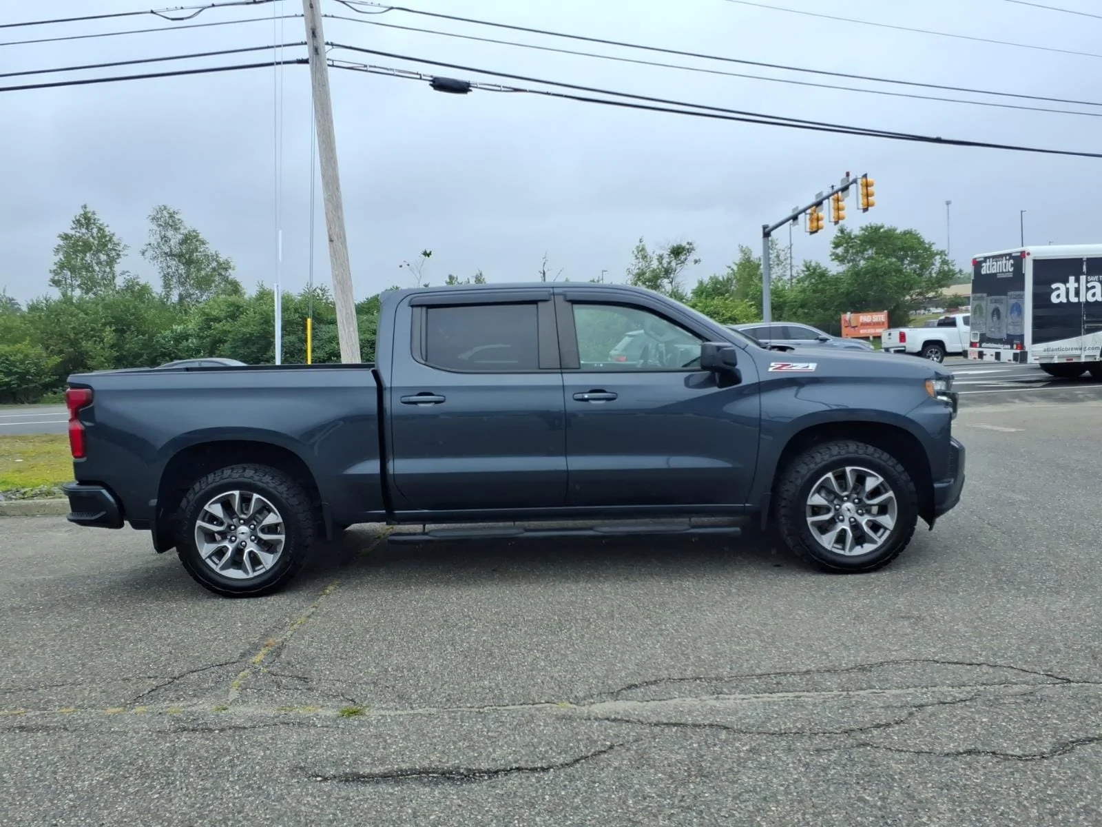 Used 2021 Shadow Gray Metallic Chevrolet RST image 4