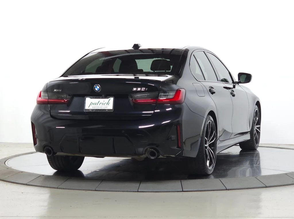 Used 2024 Black BMW 330i xDrive image 8