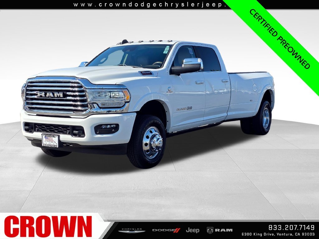 Certified Used 2021 White Ram Limited Longhorn image 3