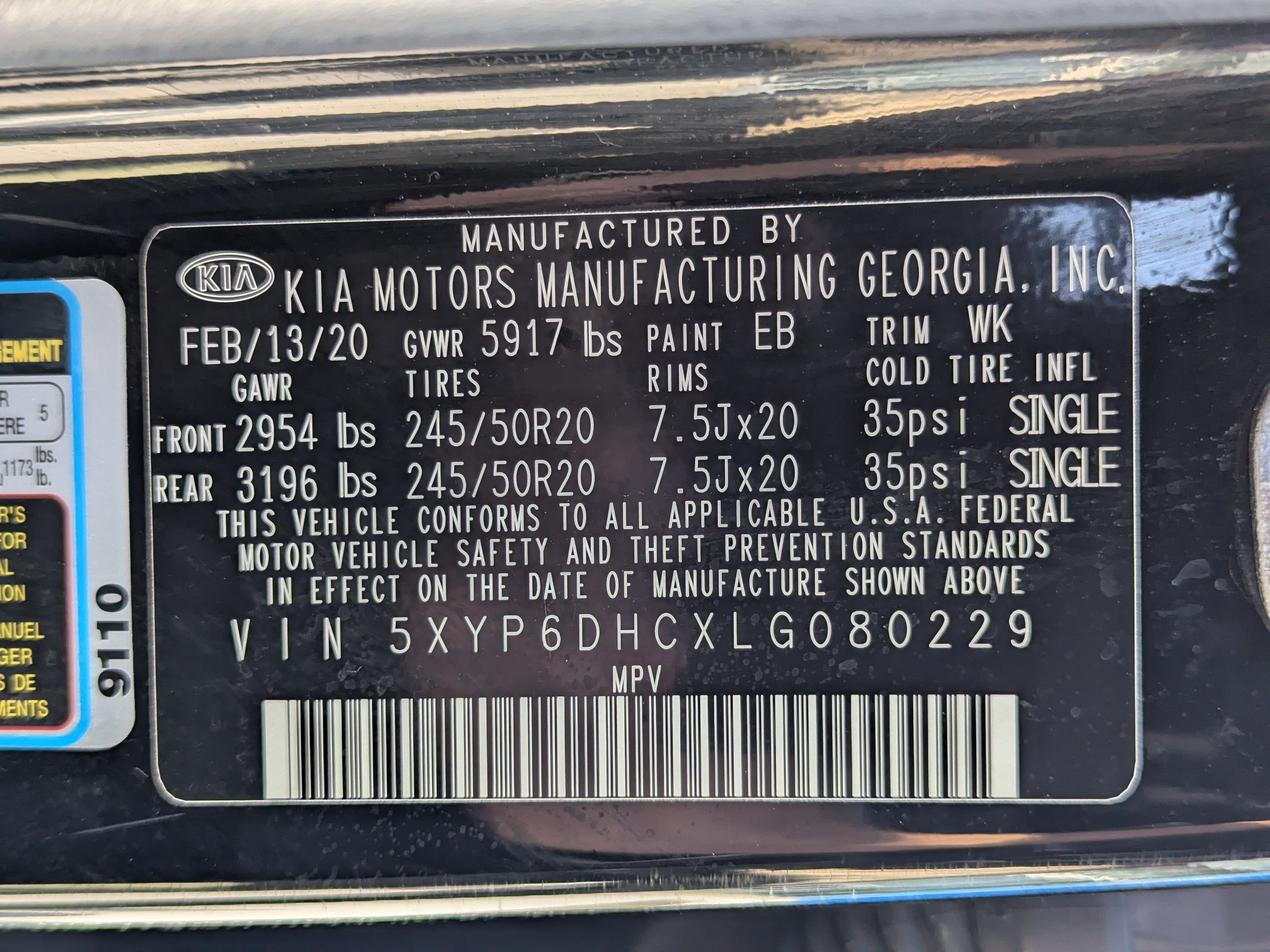 2020 Kia Telluride S - Photo 54